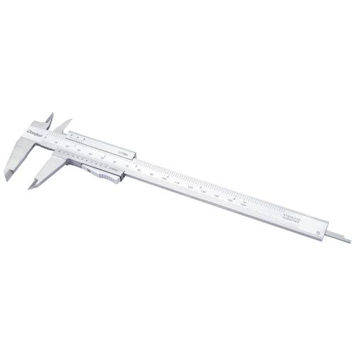 Dasqua 1801-0810 DIN EN 862, Monoblock-Messschieber mit Daumenklemme 150 mm Edelstahl 1 St.