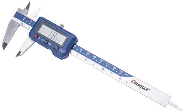 Dasqua 2000-2005 DIN EN 862, Digitaler Messschieber  Messbereich (max.): 150 mm   1 St.