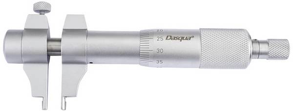 Dasqua 4911-8105 Innenmikrometer mit Kontrollmaß 5 - 30 mm Ablesung: 0.01 mm