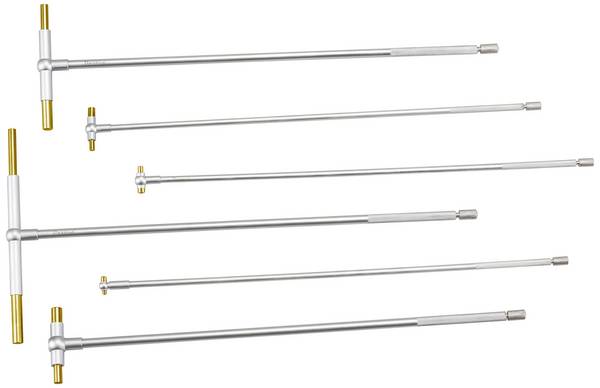 Dasqua 5911-0002-A Satz verzinnter Teleskoplehren 8 - 100, 150 mm, mm 1 St.