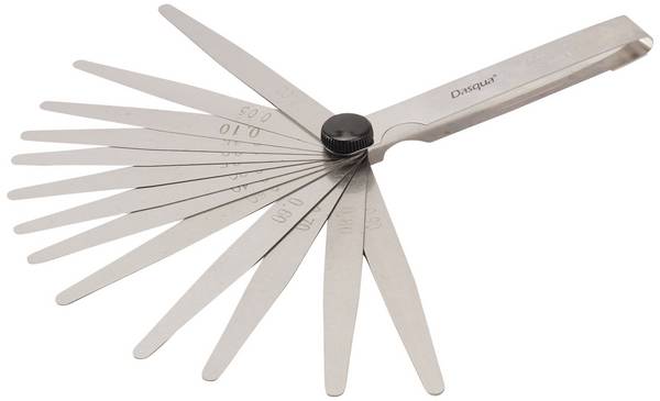 Dasqua 1813-0100 Fühlerlehre mit 100 mm Länge