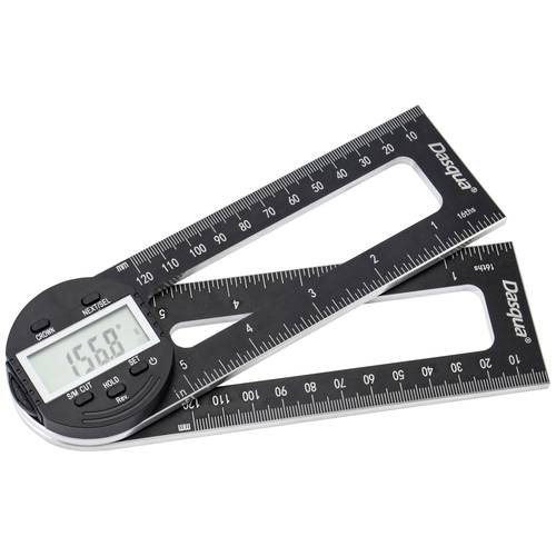 Dasqua 1804-6771 Digitaler Winkelmesser für Gehrungssägen 280 mm 360 ° 1 St.