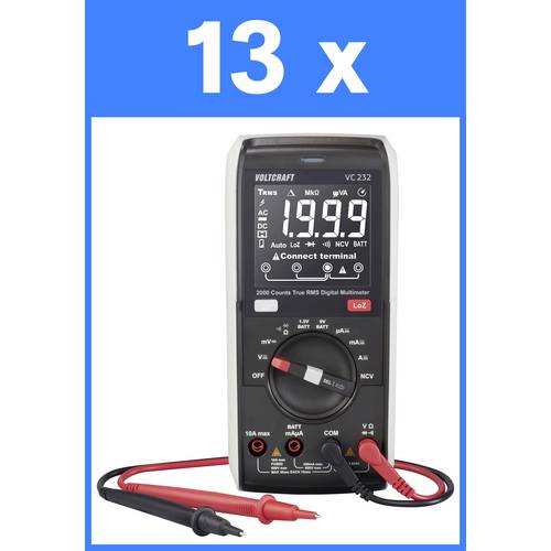 Thumbnail - VOLTCRAFT VC232 Hand-Multimeter digital LoZ CAT III 600 V Anzeige (Counts): 2000