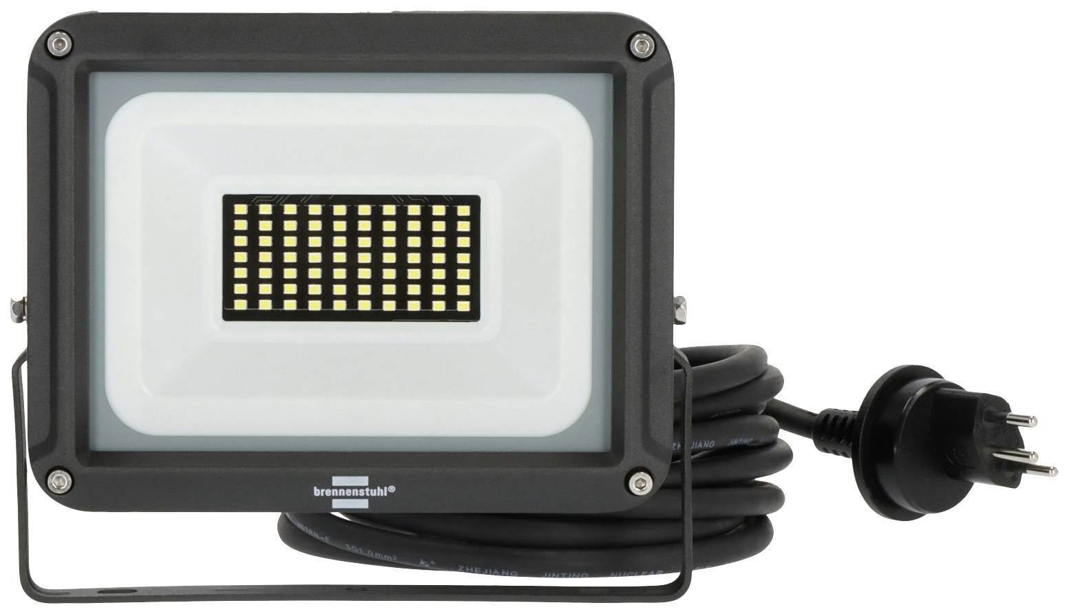 'LED-Fluter mit Kabel und Stecker.'