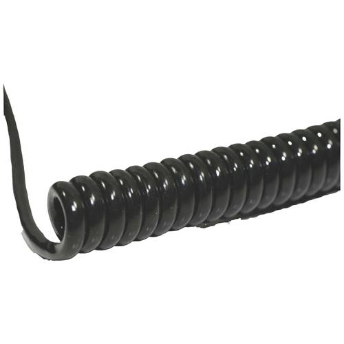 Thumbnail - BKL Electronic 1506206 Spiralkabel Li12Y11Y 400 mm / 1600 mm 8 x 0.14 mm² Schwarz 1 St.