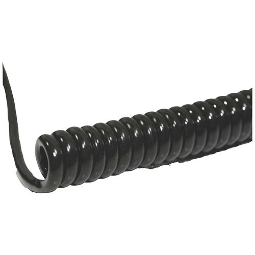 Thumbnail - BKL Electronic 1506208 Spiralkabel Li12Y11Y 1200 mm / 4800 mm 8 x 0.14 mm² Schwarz 1 St.