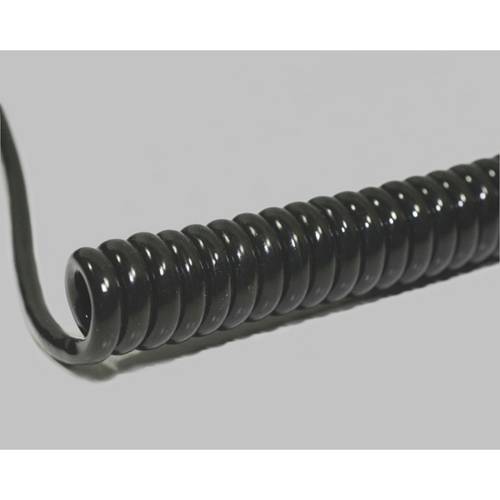 Thumbnail - BKL Electronic 1506220 Spiralkabel Li12Y11Y 1200 mm / 4800 mm 8 x 0.50 mm² Schwarz 1 St.