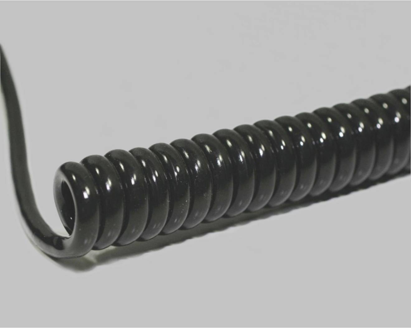 Thumbnail - BKL Electronic 1506320 Spiralkabel Li12YD11Y 1200 mm / 4800 mm 2 x 0.25 mm² Schwarz 1 St.