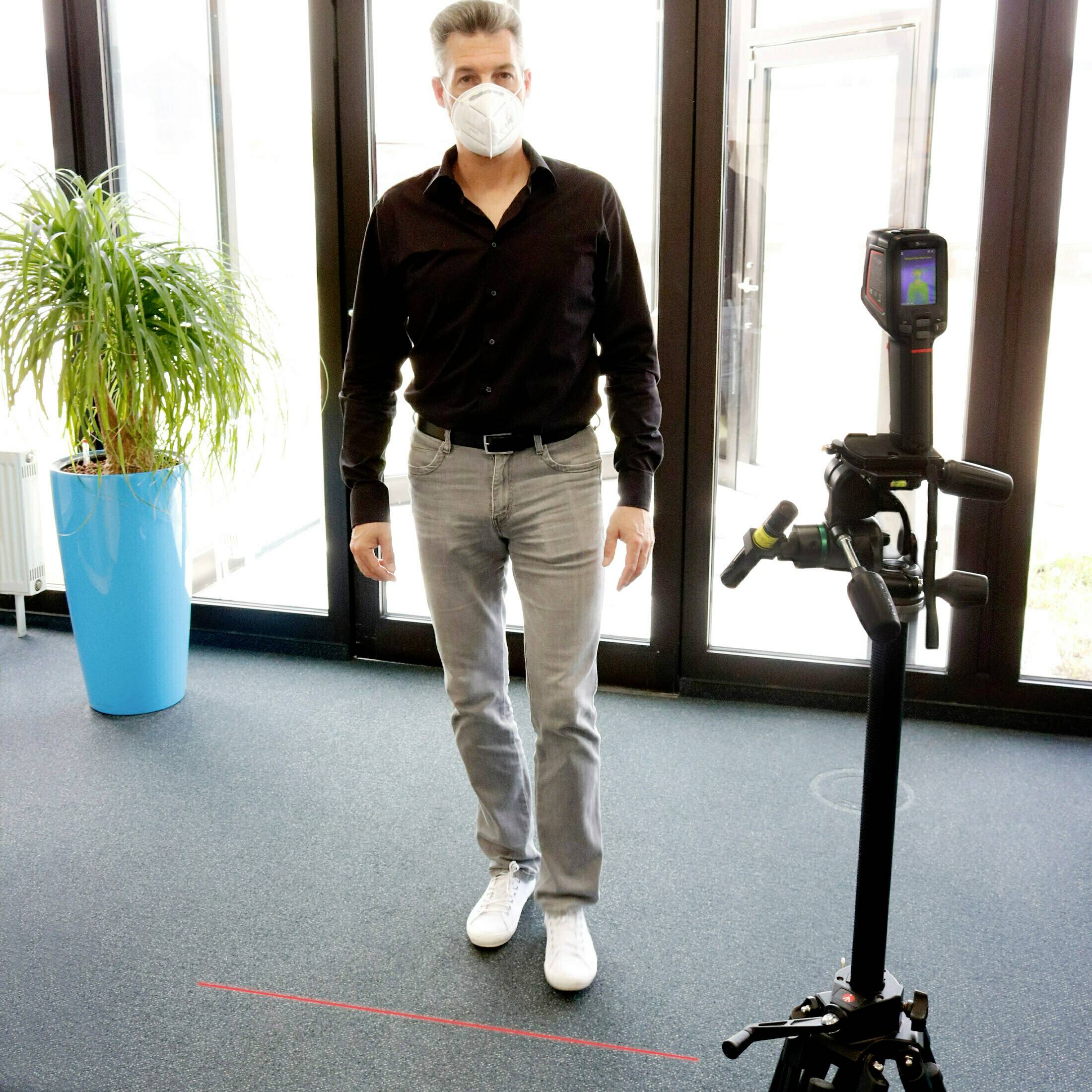 Positionierlaser mit Klasse 2