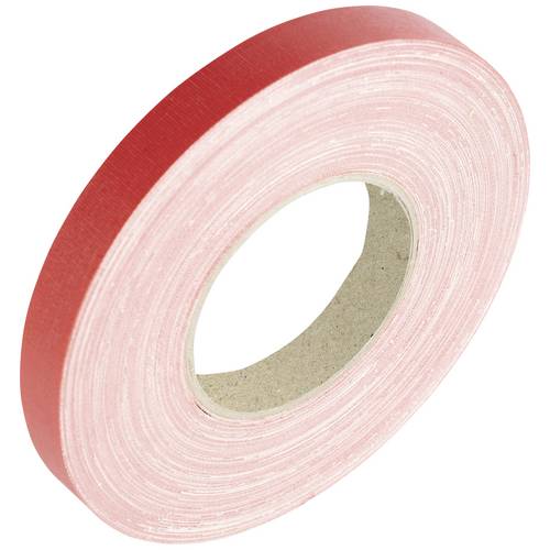 Cimco Cimco Werkzeuge 162066 Gewebeklebeband Rot (L x B) 50 m x 19 mm 1 St.