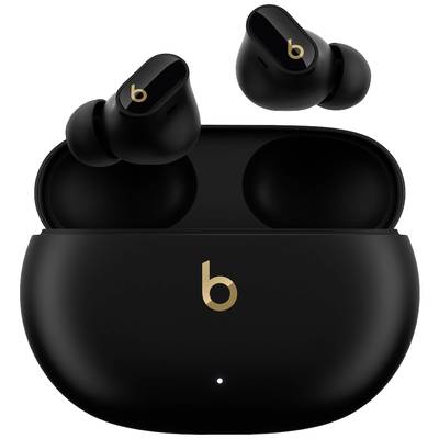 Beats Studio Buds Plus HiFi  In Ear Kopfhörer Bluetooth® Stereo Schwarz/Gold Noise Cancelling, Mikrofon-Rauschunterdrück