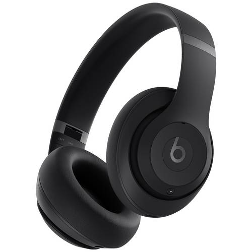 Beats Studio Pro Over Ear Kopfhörer Bluetooth®, kabelgebunden Stereo Schwarz Noise Cancelling Faltbar HiFi