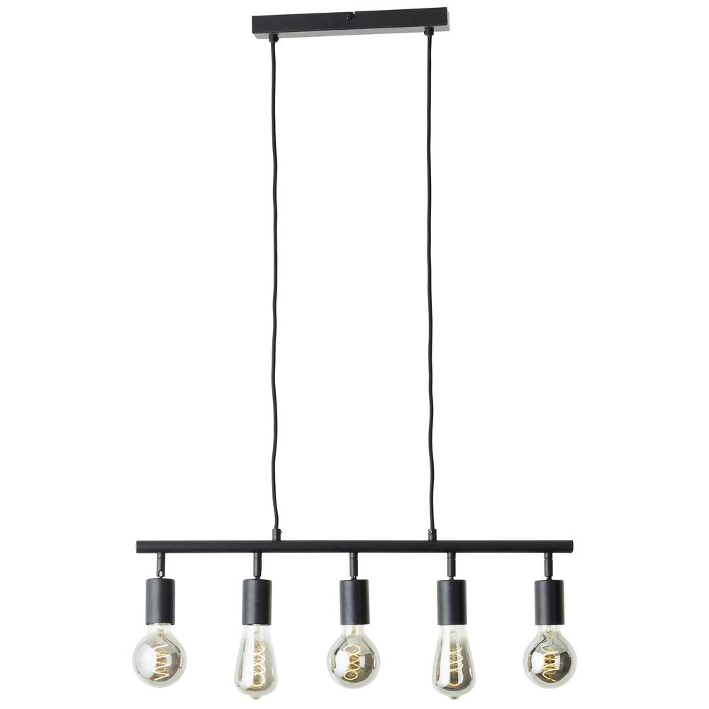 Brilliant Tiffany 99684-06 Hanglamp E27 28 W Zwart (mat)