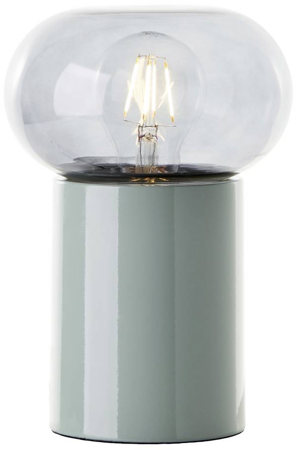 Brilliant Knut 99002/74 Tischlampe  E27 25 W  Grau, Grün