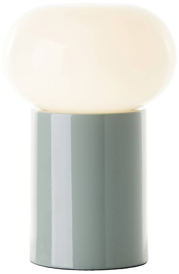 Brilliant Knut 99002/84 Tischlampe Glühlampe E27 25 W  Grün, Weiß