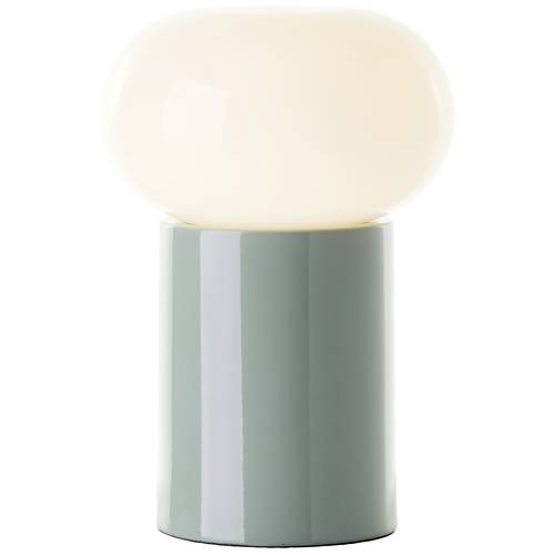 Brilliant Knut 99002/84 Tischlampe E27 25 W Grün, Weiß