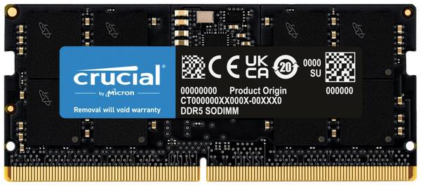 Crucial SORAM D5 5600 16 GB C46 DDR5 SO-DIMM CL46