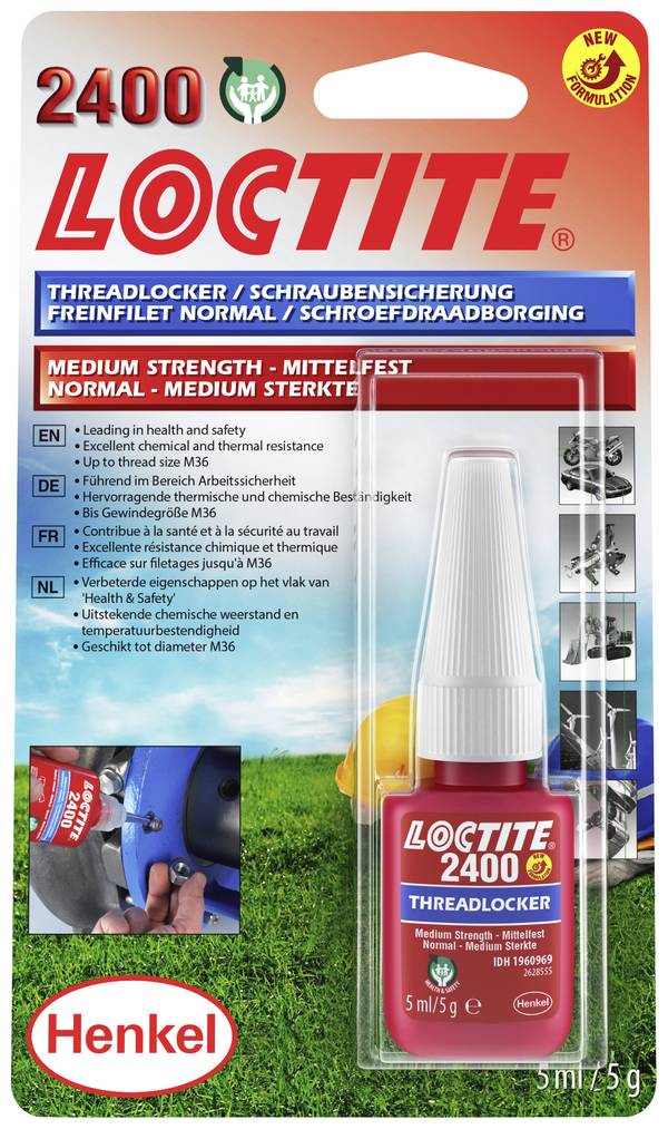 LOCTITE® 2400 BC5ML EGFD 1960969 Schraubensicherung Festigkeit: mittel 5 ml