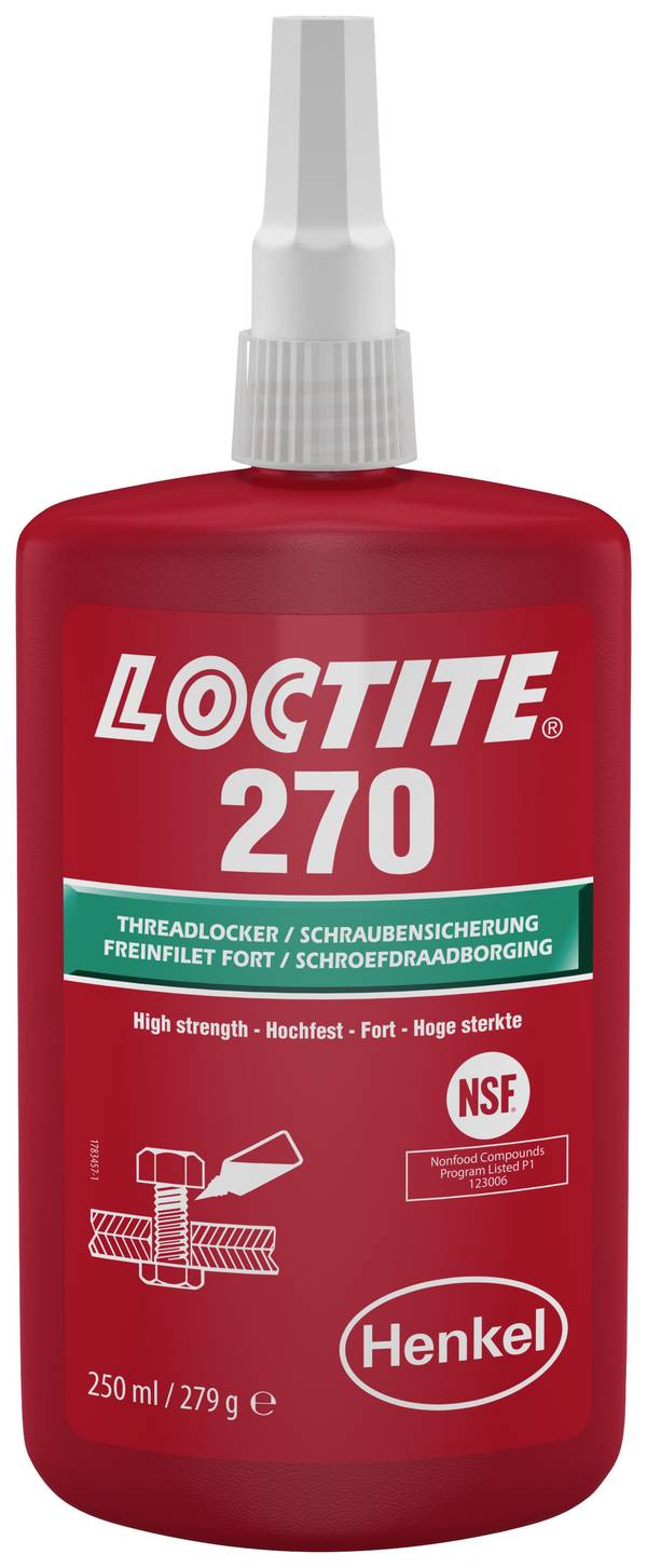 LOCTITE® 270 BO250ML EGFD 1335906 Schraubensicherung Festigkeit: hoch 250 ml