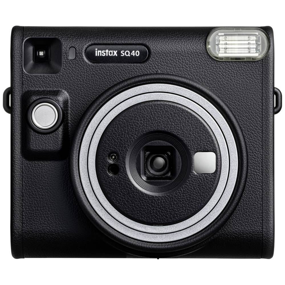 Fujifilm INSTAX SQUARE SQ40 Black Polaroidcamera Zwart