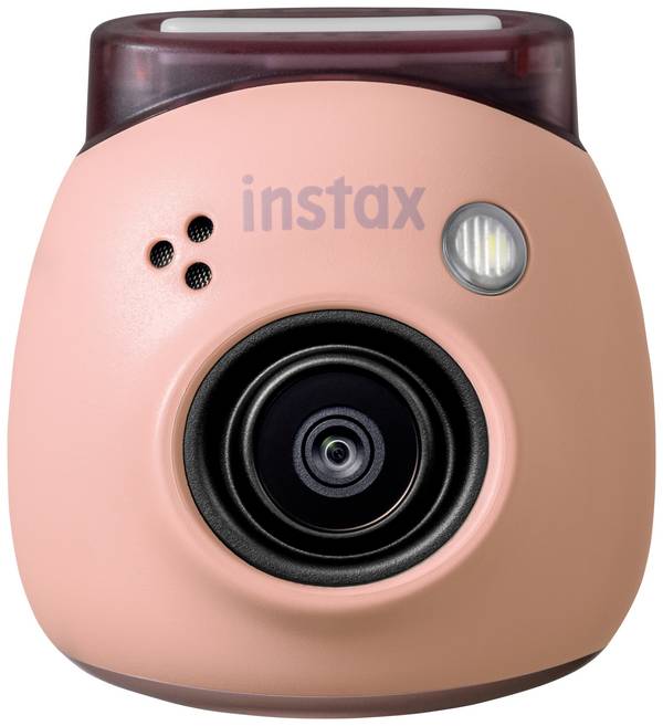 Fujifilm INSTAX Pal Powder Pink Digitalkamera Pink Bluetooth, Integrierter Akku, mit eingebautem Blitz