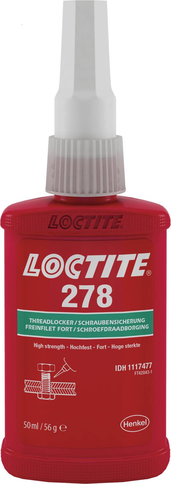 LOCTITE® 278 BO 50ML EGFD 1117477 Schraubensicherung Festigkeit: hoch 50 ml