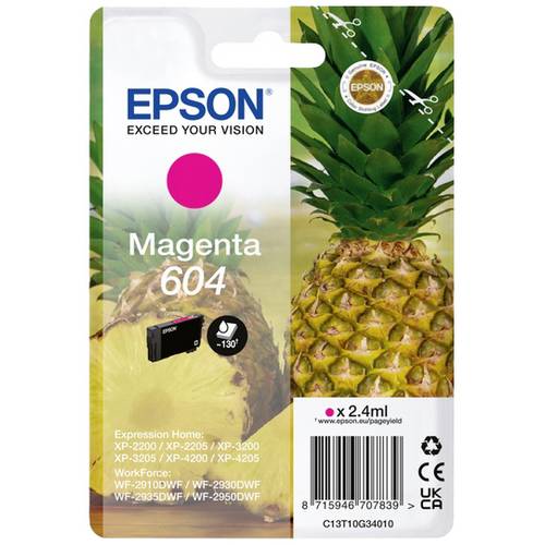 Epson Druckerpatrone 604 Original Magenta C 13 T 10G34010