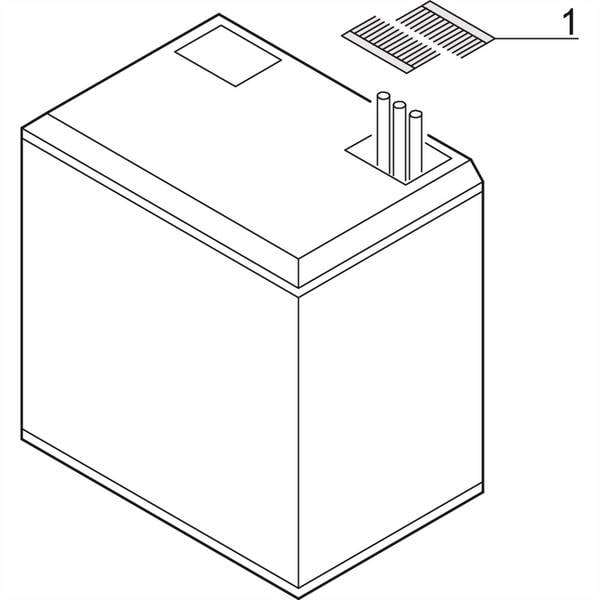 nVent SCHROFF 21236094 19 Zoll  Netzwerkschrank-Bürstenleiste