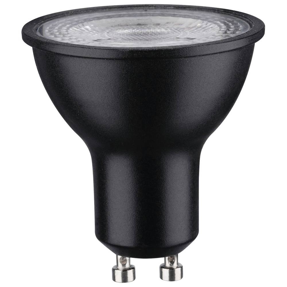 Paulmann LED-lamp reflector zwart warm wit GU10 7W