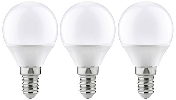 Paulmann 28537 LED EEK F (A - G) E14 Tropfenform 5.5 W Warmweiß (Ø x H) 45 mm x 81 mm  3 St.