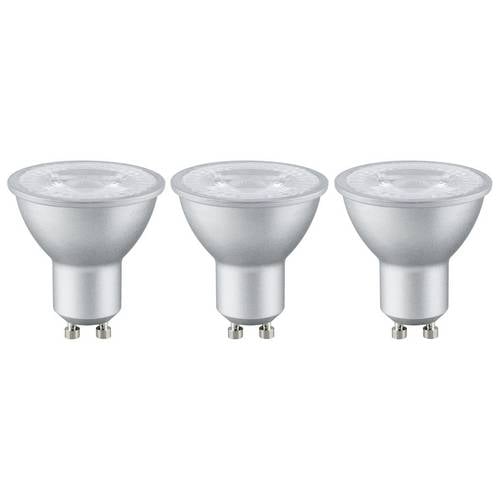 Paulmann 28581 LED EEK G (A - G) GU10 4 W Warmweiß (Ø x H) 51 mm x 55 mm 3 St.