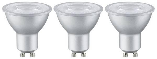 Paulmann 28581 LED EEK G (A - G) GU10 Reflektor 4 W Warmweiß (Ø x H) 51 mm x 55 mm  3 St.