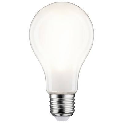 Eine leuchtende Glühbirne mit silbernem Sockel auf weißem Hintergrund. Symbolisiert Idee oder Innovation.