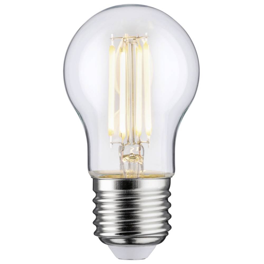 Paulmann 28654 LED-lamp Energielabel E (A - G) E27 6.5 W Warmwit (Ø x h) 45 mm x 78 mm 1 stuk(s)