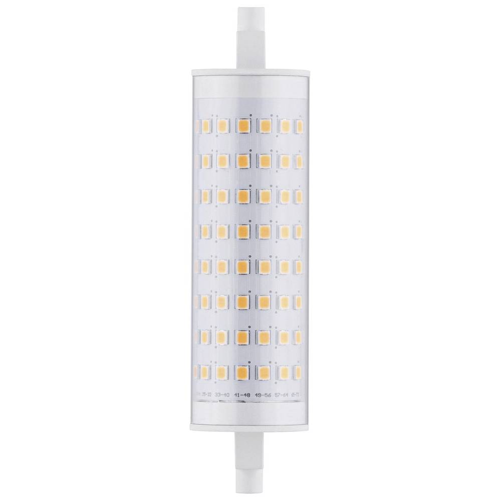 Paulmann 28837 LED-lamp Energielabel E (A - G) R7s 12 W Warmwit (Ø x h) 28 mm x 118 mm 1 stuk(s)