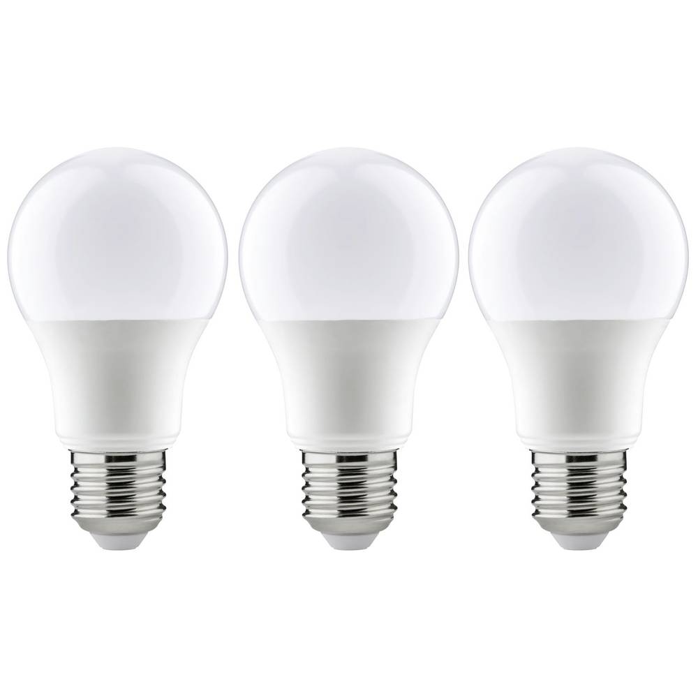 Paulmann 28871 LED-lamp Energielabel F (A G) E27 8 W Warmwit (Ø x h) 60 mm x 105 mm 3 stuk(s)