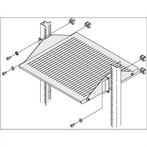 nVent SCHROFF 20119257 19 Zoll Modulträger Mehrfarbig 1 St.