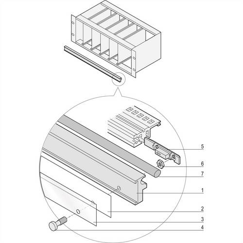 nVent SCHROFF 24560167 19 Zoll Montagematerial