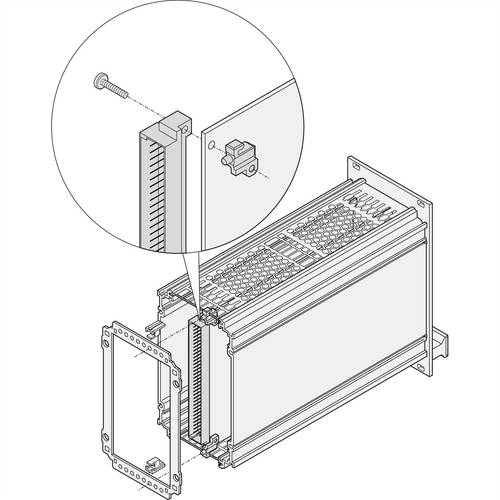 nVent SCHROFF 24812301 Befestigungskit 5 St.