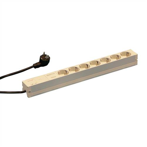 nVent SCHROFF 60110214 19 Zoll Netzwerkschrank-Steckdosenleiste Grau