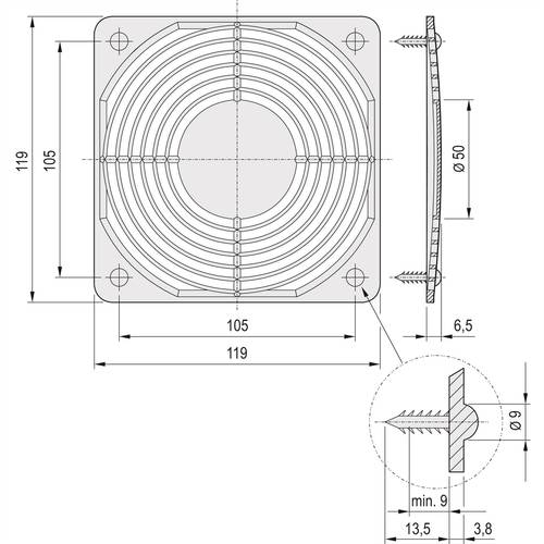 nVent SCHROFF 60225052 19 Zoll Montagematerial