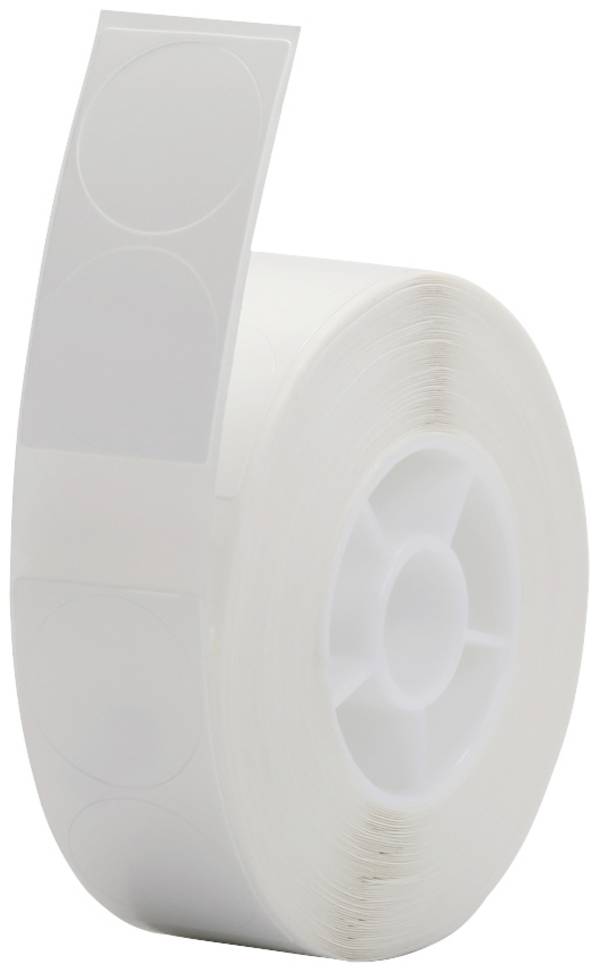 NIIMBOT Etiketten (Rolle) Ø 13 mm  Weiß 205 St. Permanent haftend A2A08061801 Universal-Etiketten