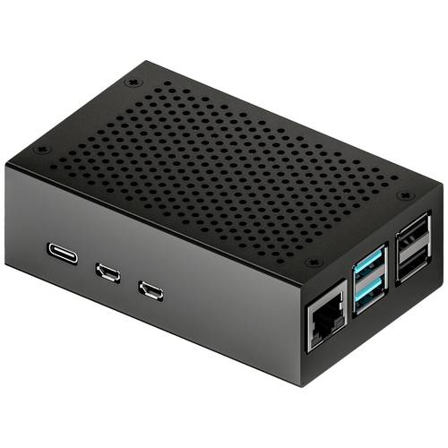 Thumbnail - Joy-it RB-AlucaseP5-01B SBC-Gehäuse Raspberry Pi® Aluminium Schwarz