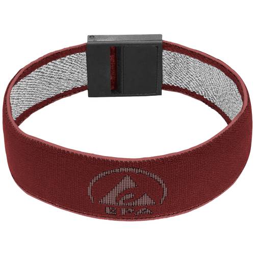 BJZ A-62124 Erdungsarmband Blutrot