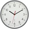TFA Dostmann 60.3550.10 Funk Wanduhr 24.5 cm x 42 mm Grau