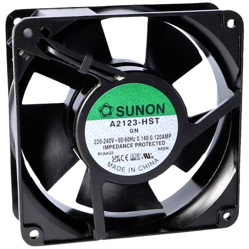 Thumbnail - Sunon A2123-HBL.(7).GN Axiallüfter 230 V/AC 190.24 m³/h (L x B x H) 38 x 120 x 120 mm