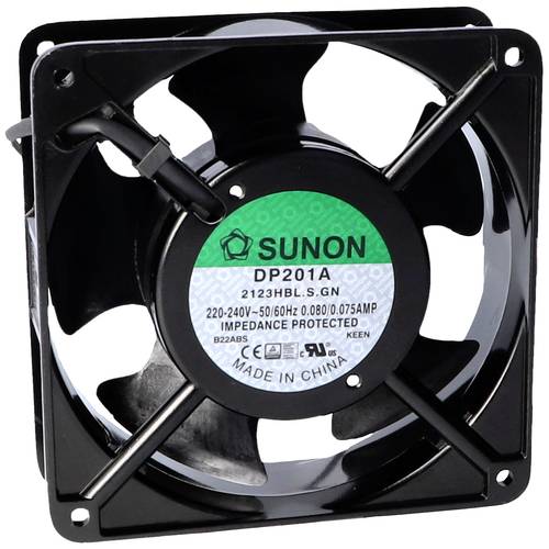 Thumbnail - Sunon DP201A-2123HBL.S.GN Axiallüfter 230 V/AC 144.38 m³/h (L x B x H) 38 x 120 x 120 mm