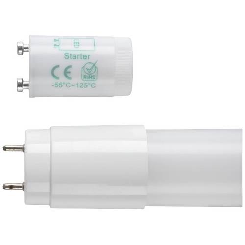 SLV LED-Röhre EEK: E (A - G) G13 T8 24 W Kaltweiß (Ø x L) 28 mm x 1510 mm 1 St.