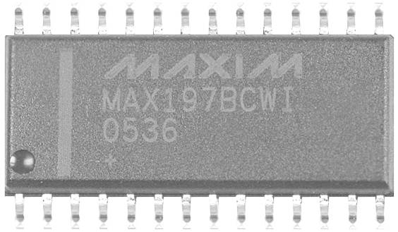 MAXIM INTEGRATED Datenerfassungs-IC - ADC Maxim Integrated MAX197BCWI+ 12 Bit SOIC-28-W