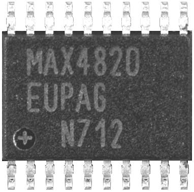 MAXIM INTEGRATED Schnittstellen-IC - Transceiver Maxim Integrated MAX3222EEUP+ RS232 2/2 TSSOP-20